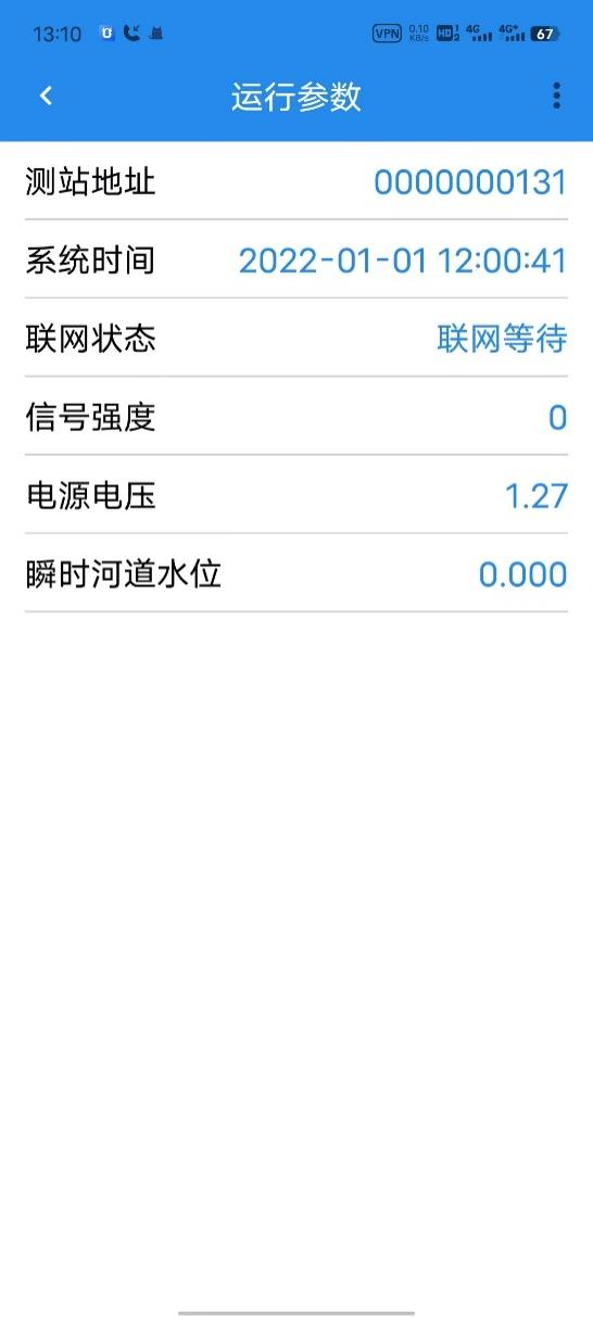 APP Operating Parameters and Channel Settings